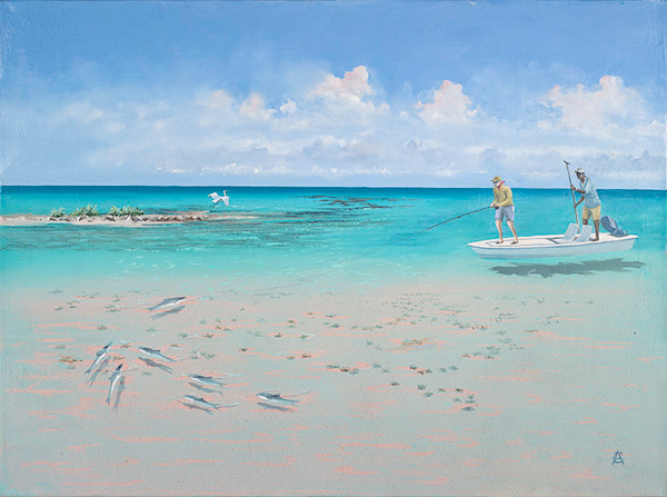 On The Bonefish Flats by Christopher Crofton-Atkins